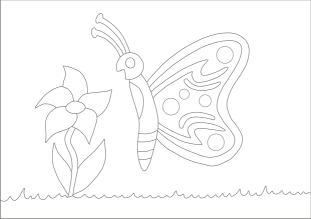 SF-Schmetterling